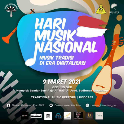  Besok, DKR Gelar Hari Musik Nasional Live di Medsos